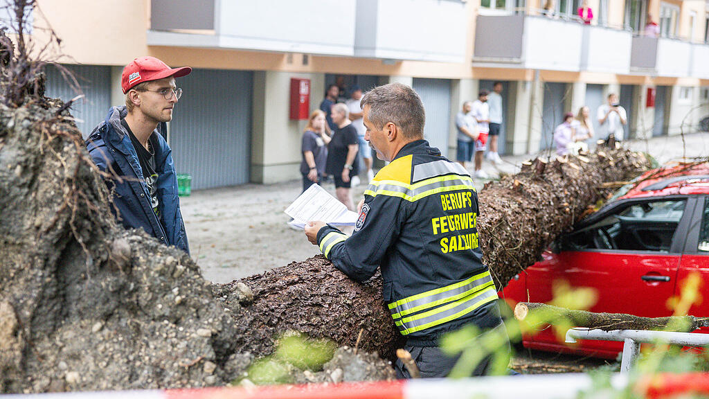 Sturmeinsatz Stadt Salzburg