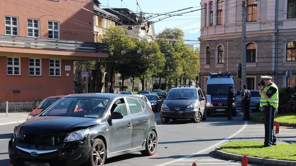 Crash am Rudolfsplatz