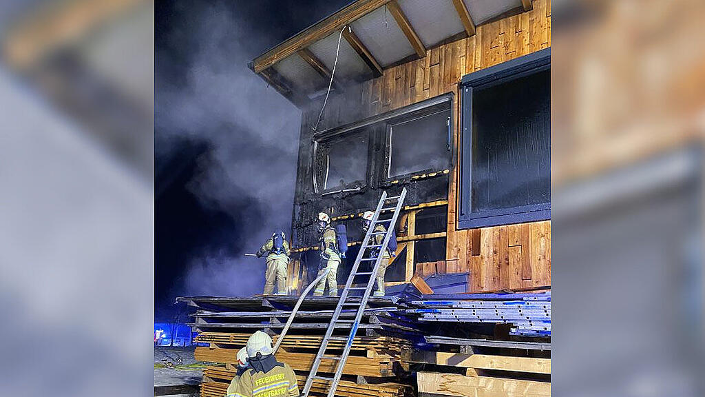 Brand Holzfirma Bad Hofgastein