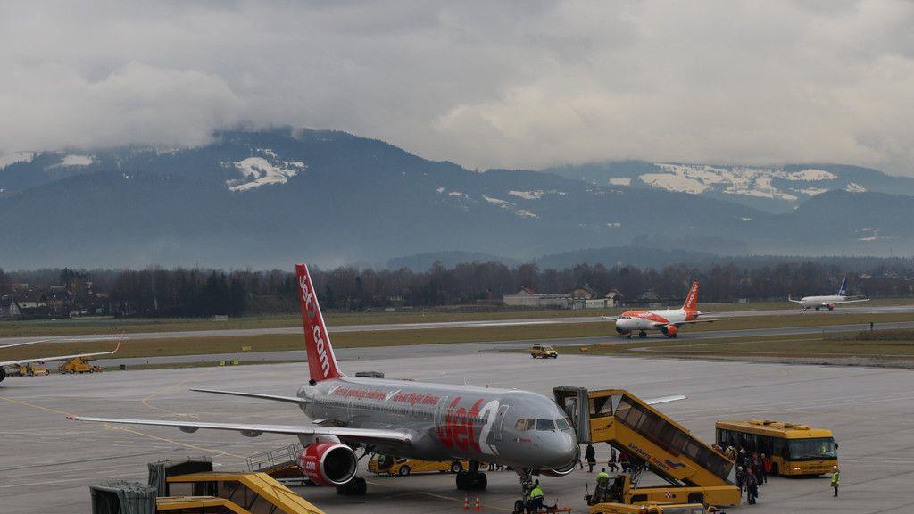 Hochbetrieb am Salzburger Flughafen