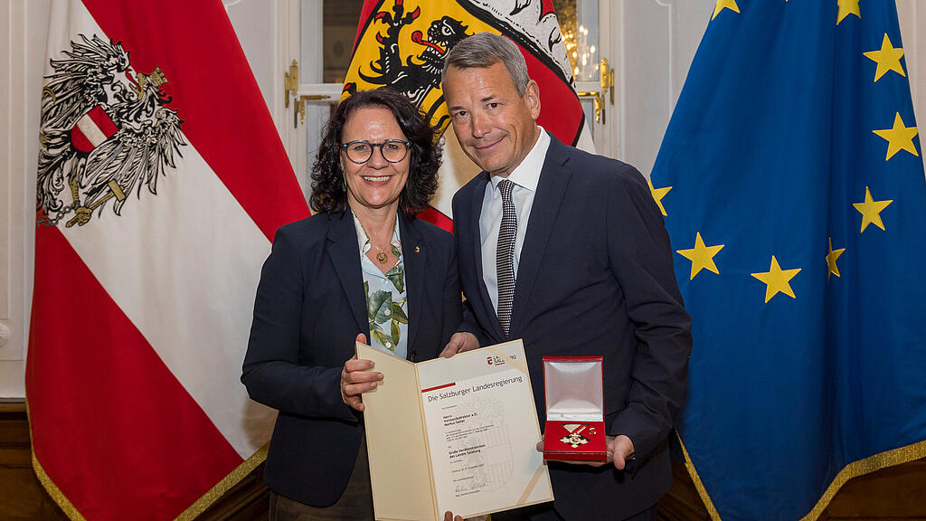 Land Salzburg zeichnet engagierte Personen aus