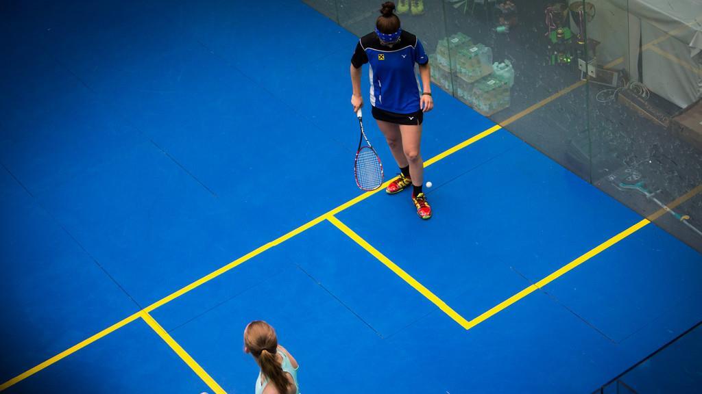 Squash im Europark