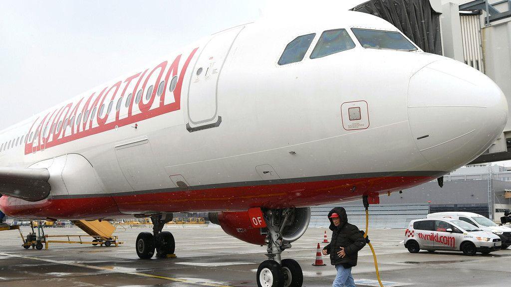 Erster Laudamotion-Testflug nach Düsseldorf