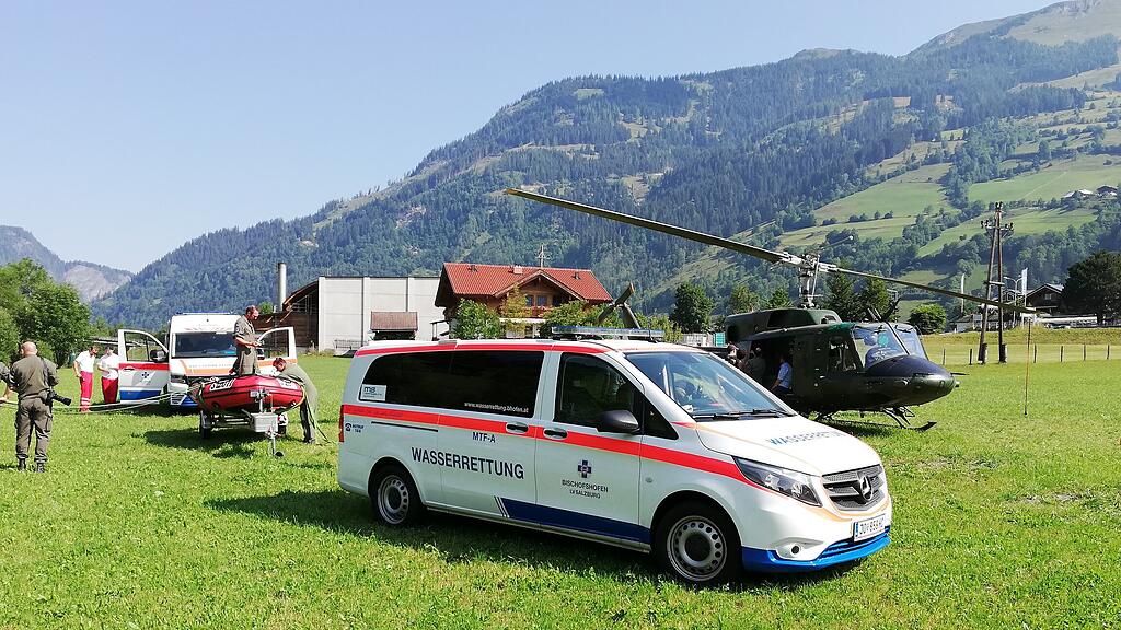 Übung, Wasserrettung, Gastein