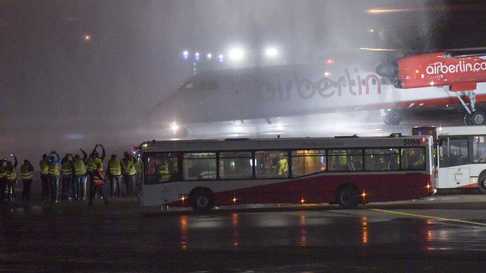 Letzter Flug Air Berlin