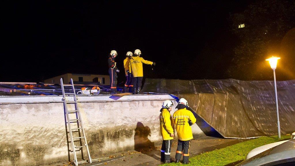 Sturm über Salzburg: Einsätze in der Stadt Salzburg