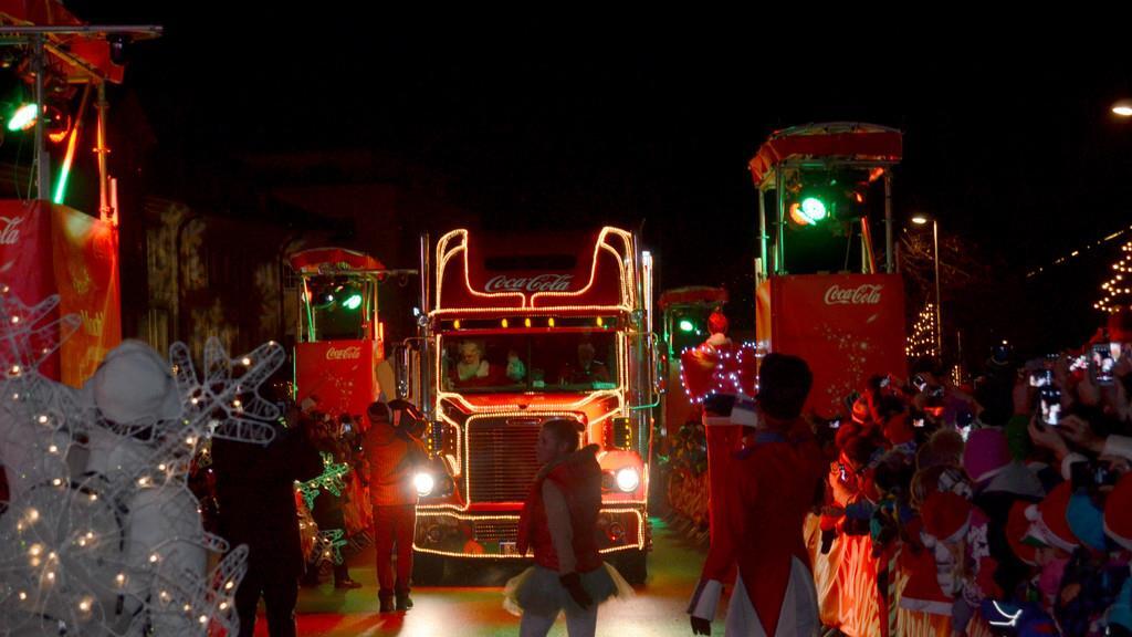 Coca Cola Truck in St. Johann