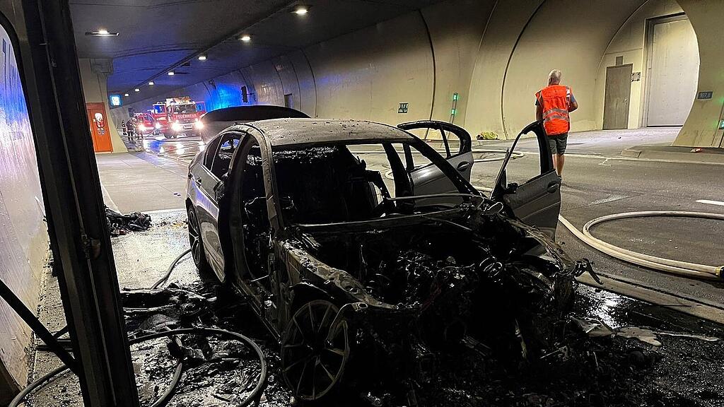 Pkw-Brand Katschbergtunnel