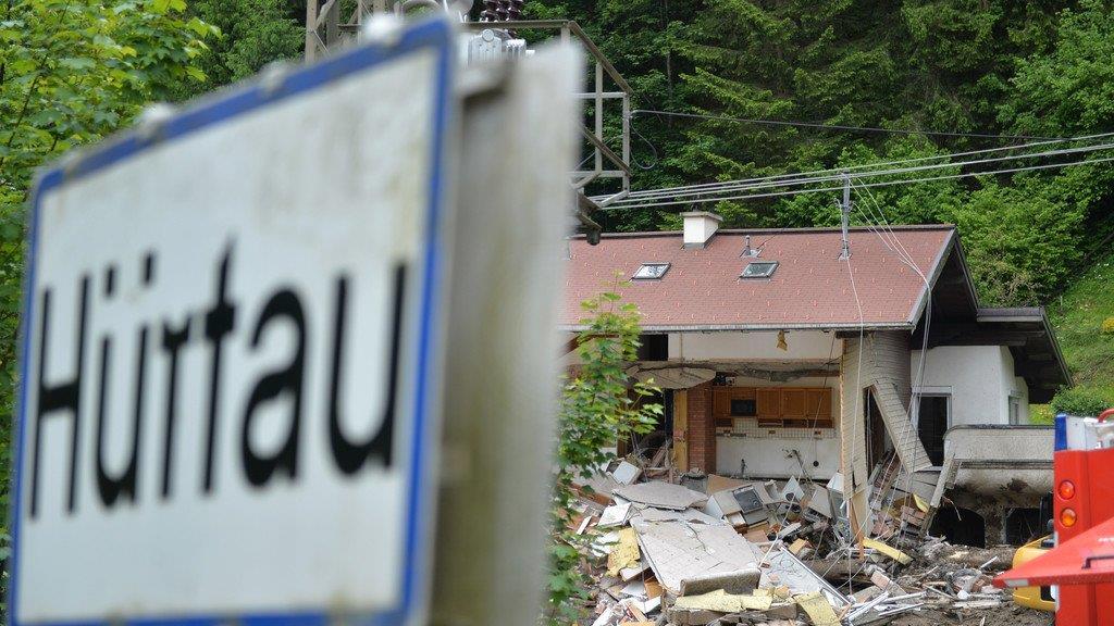 Hochwasser, Tag2: Aufräumen in Hüttau