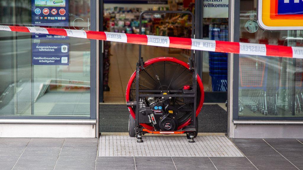 Gasaustritt in Salzburger Supermarkt