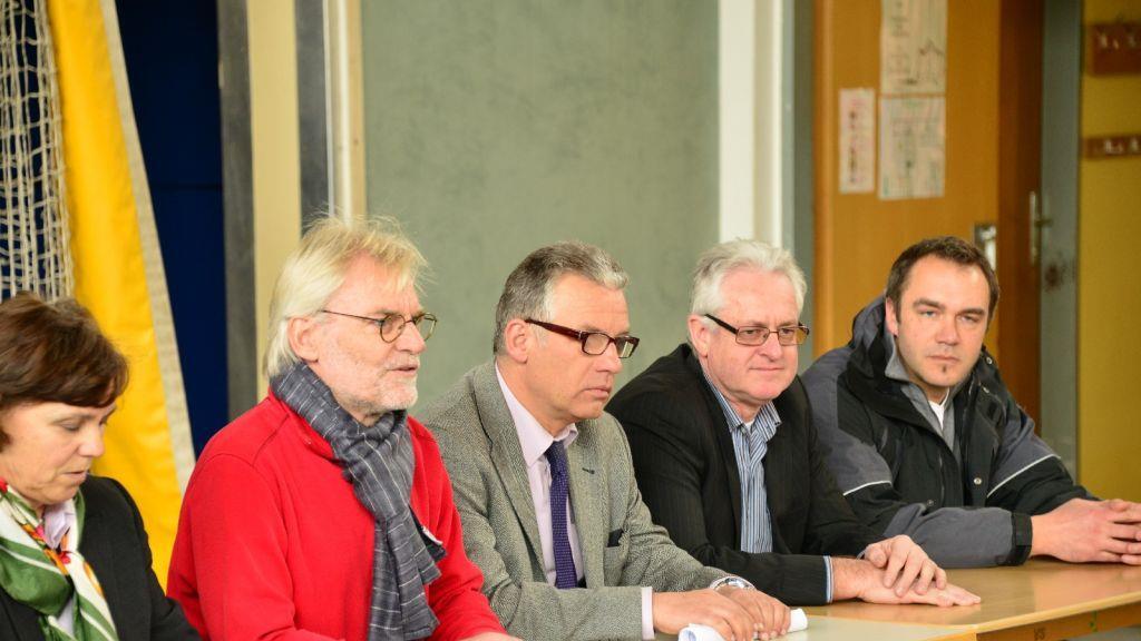 Info-Veranstaltung in Turnsaal
