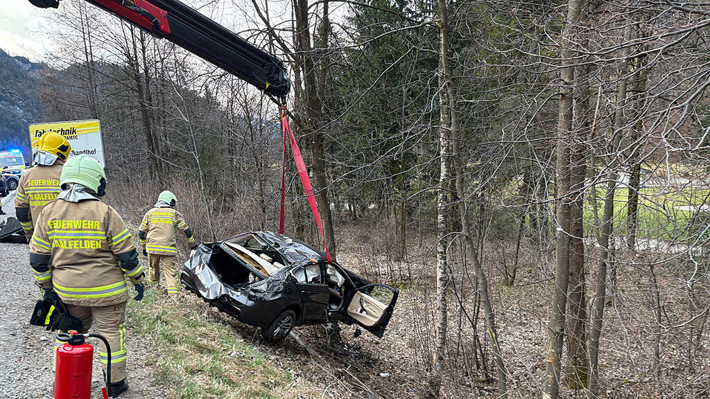 Pkw-Crash Saalfelden