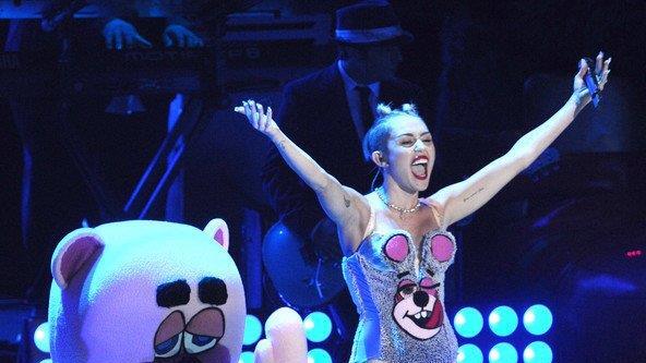 Miley Cyrus bei den MTV Video Music