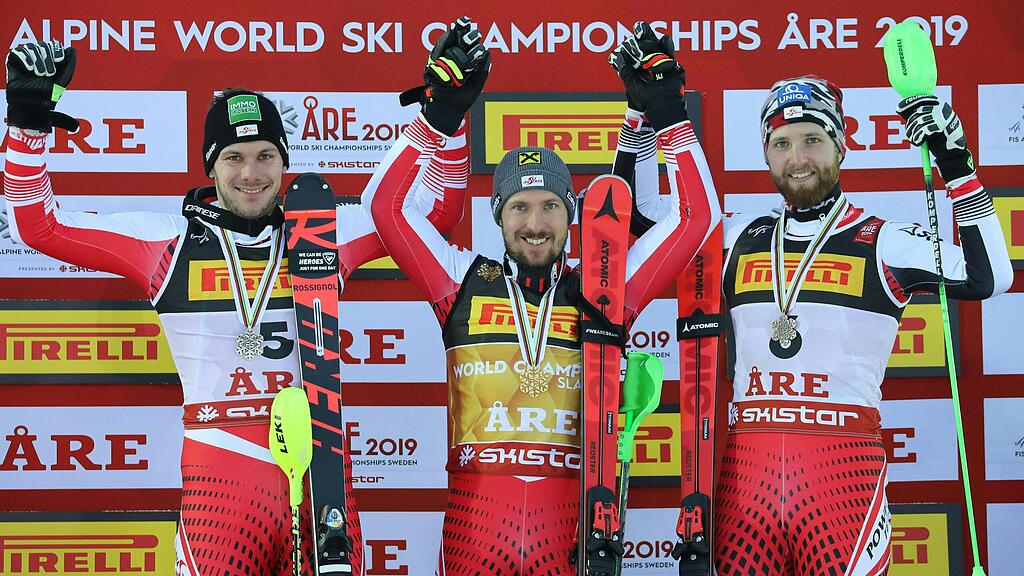 Hirscher-Jubel in Aare