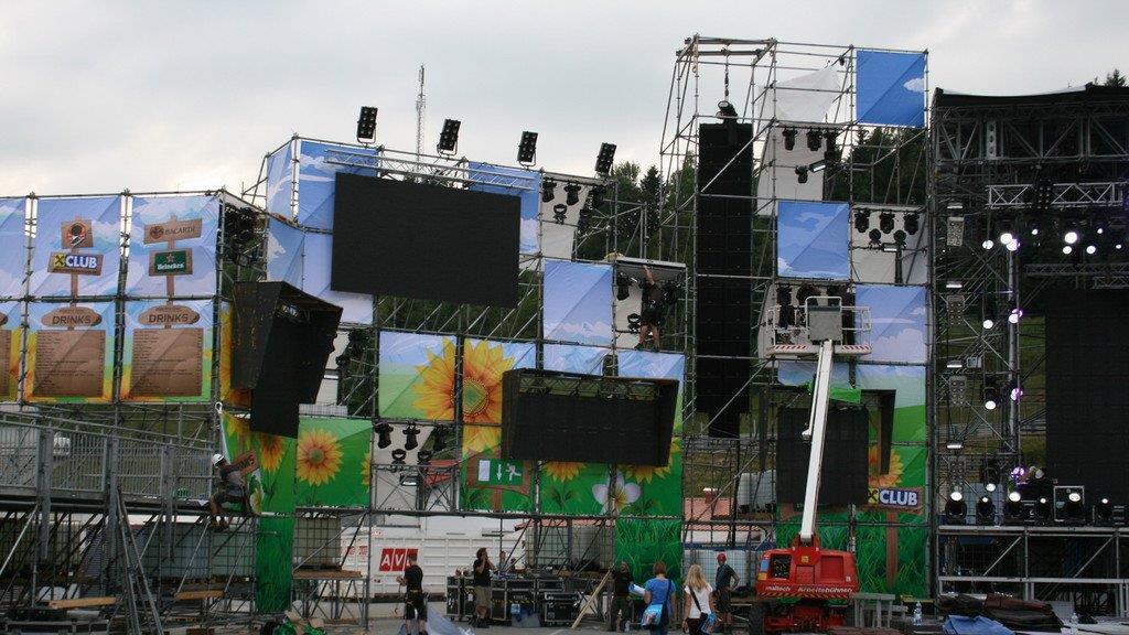 Electric Love Festival: Letzte Aufbauarbeiten