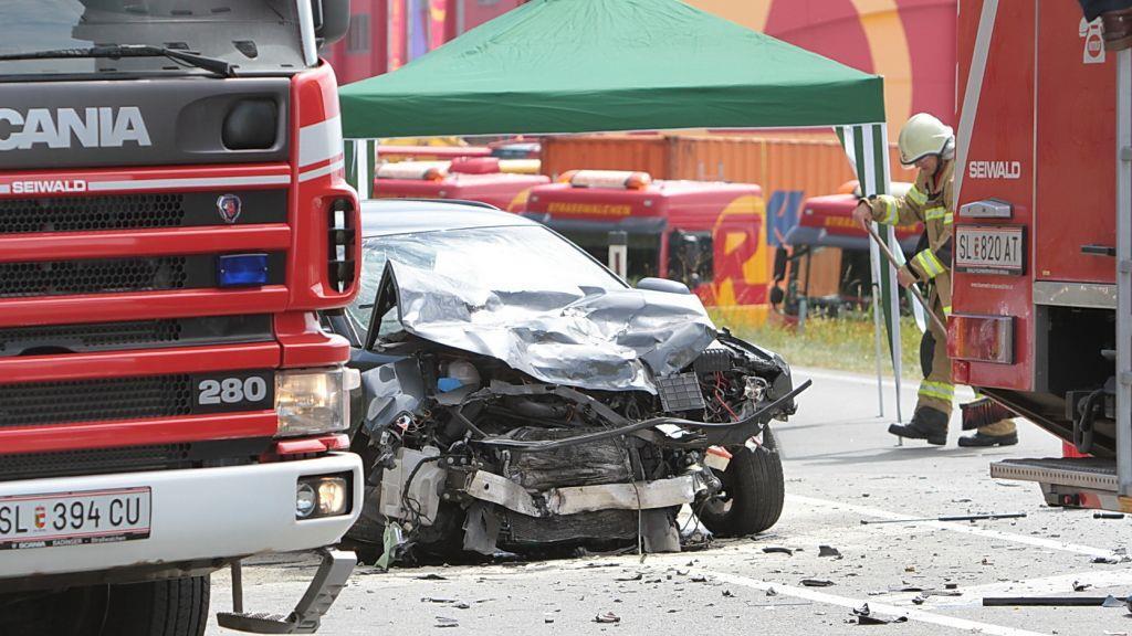 Mehr Bilder der Unfallstelle