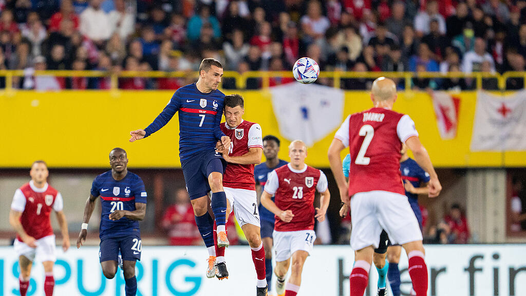 FUSSBALL-NATIONS-LEAGUE: \u00d6STERREICH - FRANKREICH
