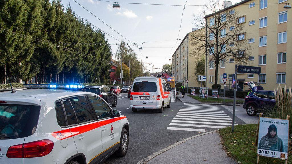 Wieder Unfall in Salzburg-Liefering