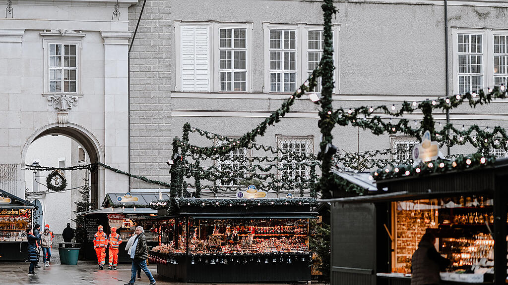 Salzburger Christkindlmarkt Tag 1