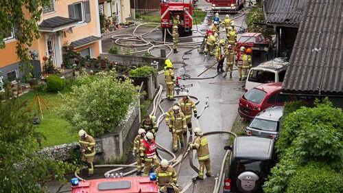 Haus in Neumarkt in Flammen I