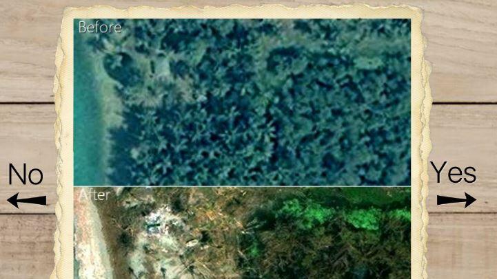 Mit Hilfe von Satellitenbilden sollen Katastrophen analysiert werden.