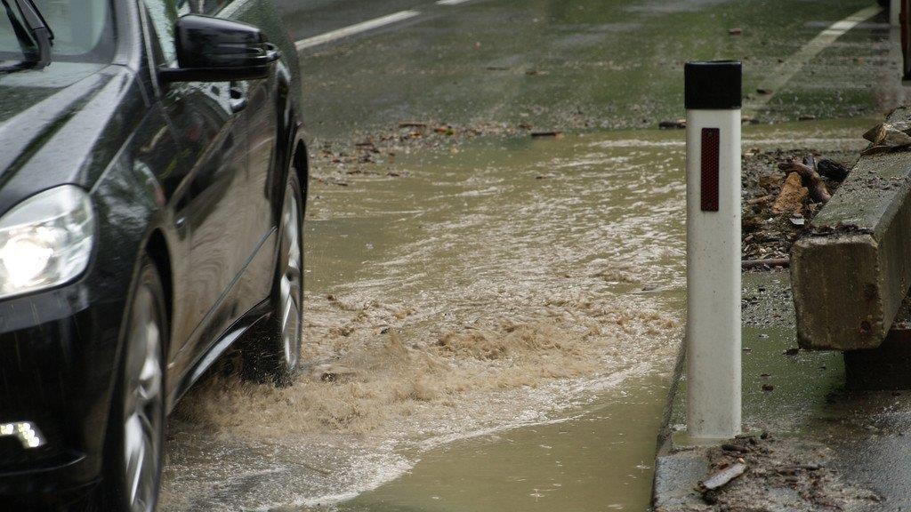 Hochwasser Mondsee/Attersee