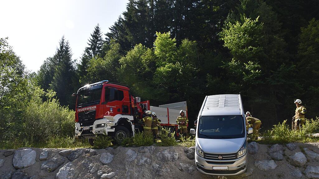 Kleinbus-Bergung Abtenau