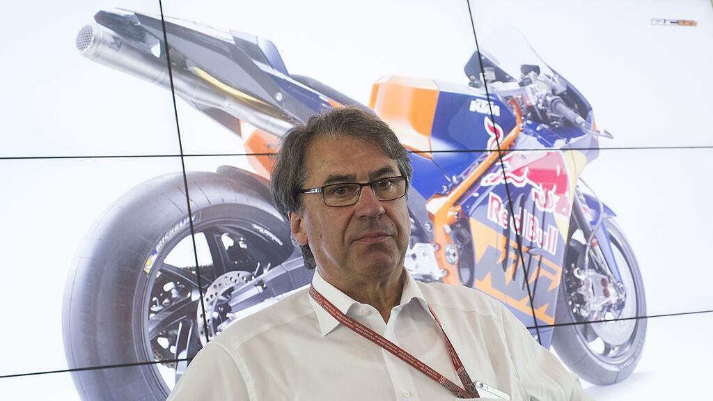 KTM-CEO Stefan Pierer bei der RC-16-Präsentation in Spielberg.