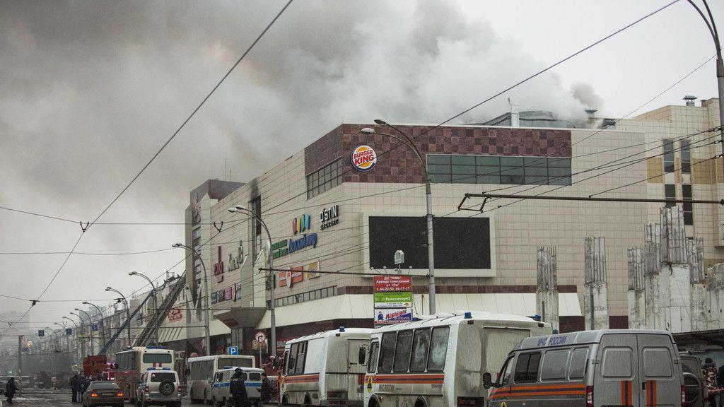 Tödlicher Brand in russischem Einkaufszentrum