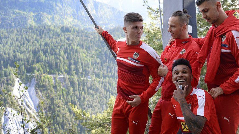 ÖFB-Trainingscamp in Laax