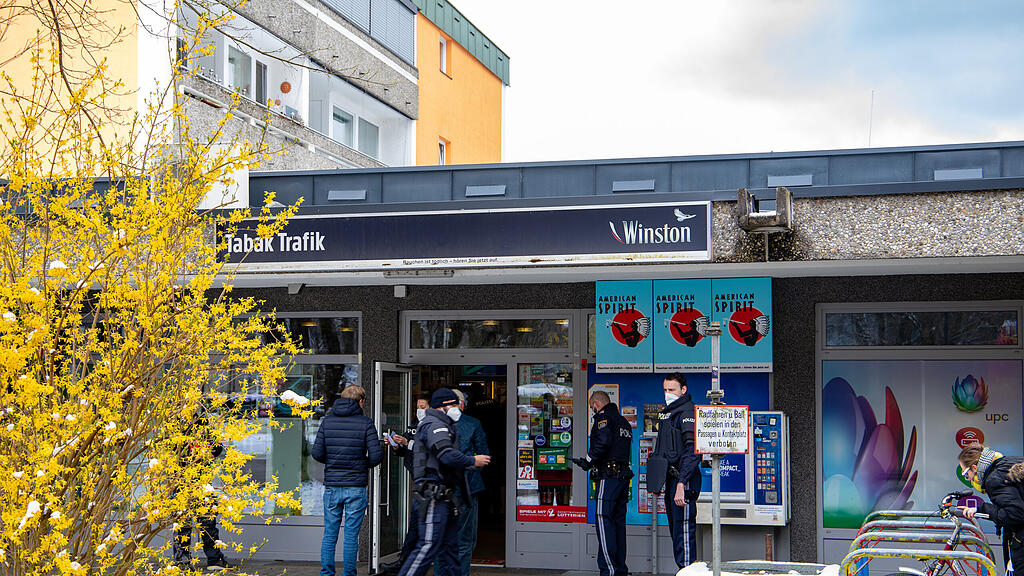 Überfall auf Trafik in Itzling