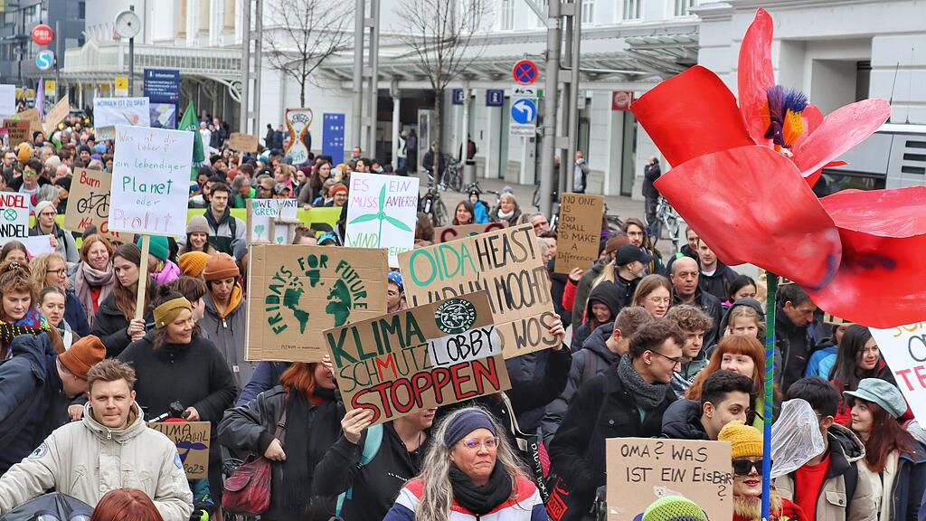 Klimastreik in Salzburg