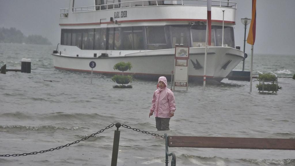 Hochwasser in Gmunden