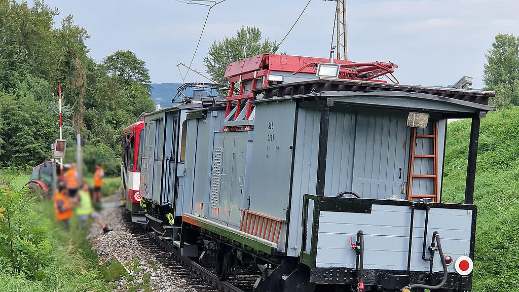 Crash Traktor Lokalbahn Bergheim