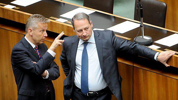Schieder und Lopatka präsentierten die Pläne