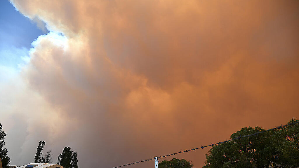 Riesige Rauchwolke bildete sich in Australien