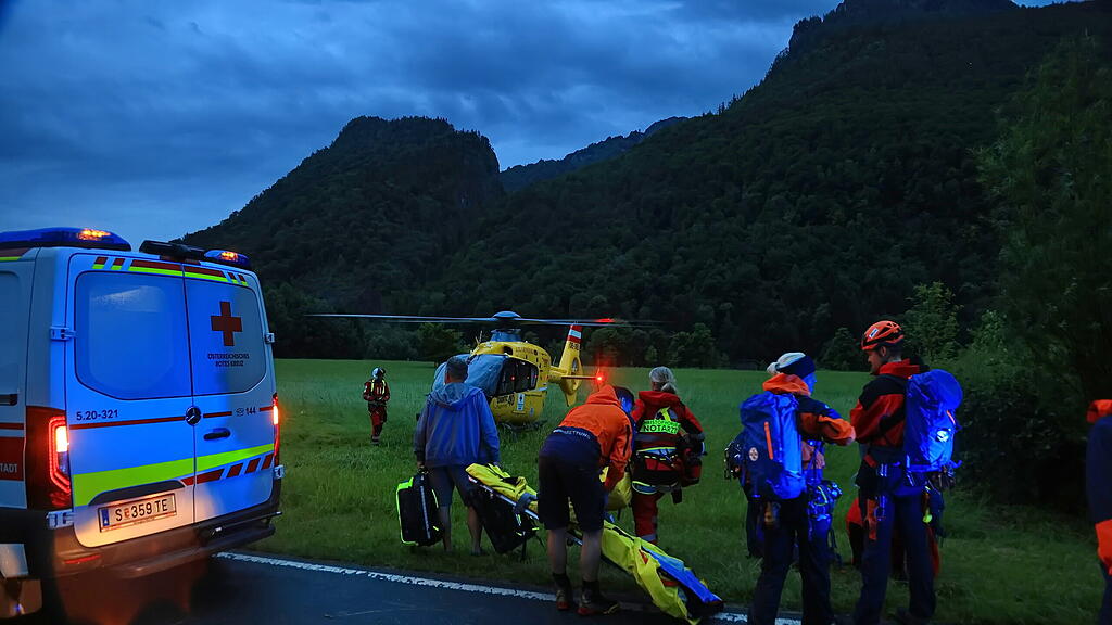 Rettungsaktion am Untersberg