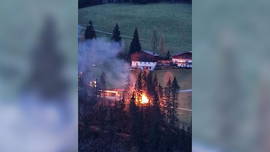 Brand Kapelle Wagrain