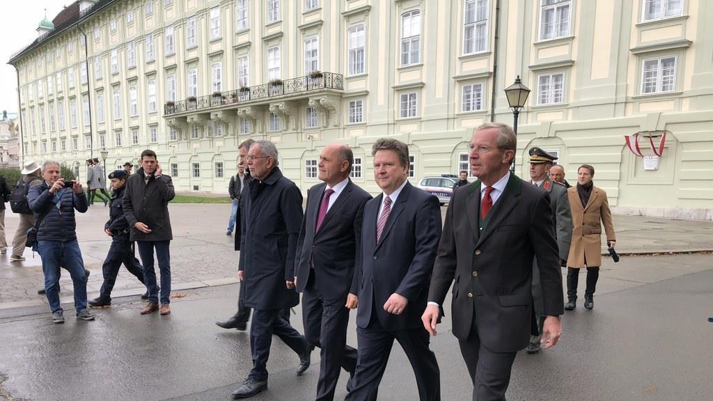 Salzburger Schützen in Wien