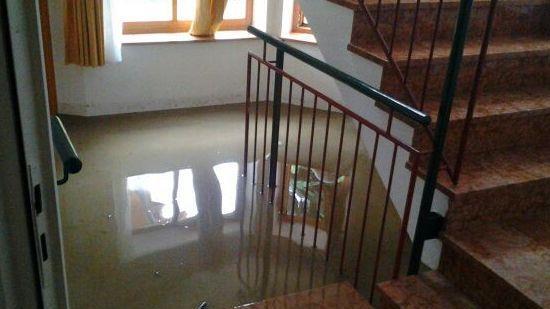 Hochwasser in Kaprun