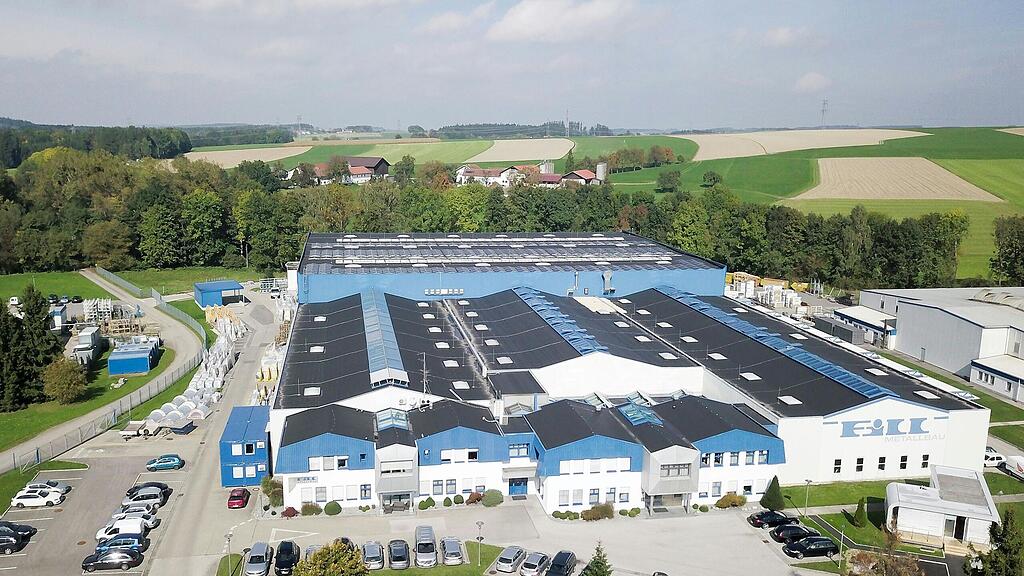Der Unternehmensstandort in Hohenzell.