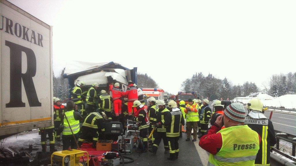 Horrorcrash auf A8