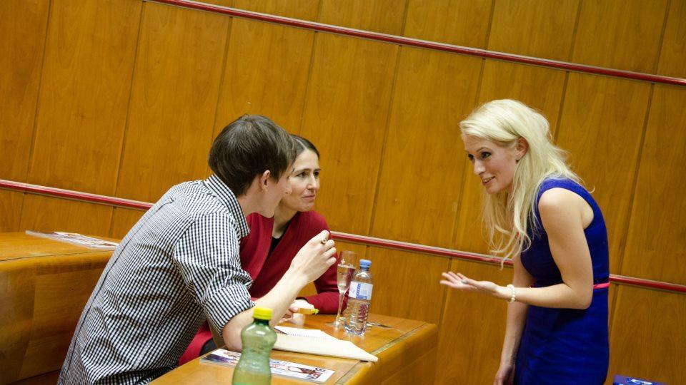 Bilder der Podiumsdiskussion