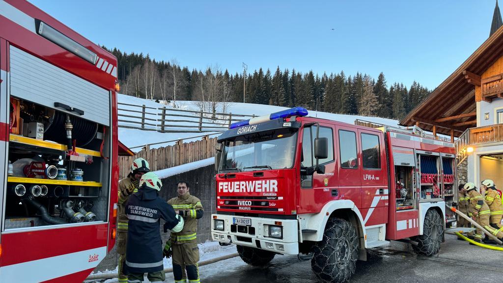 Brand in Göriach