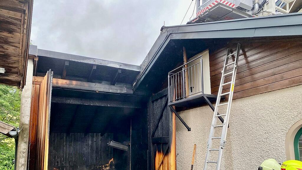 Industriebrand in Tiefgraben