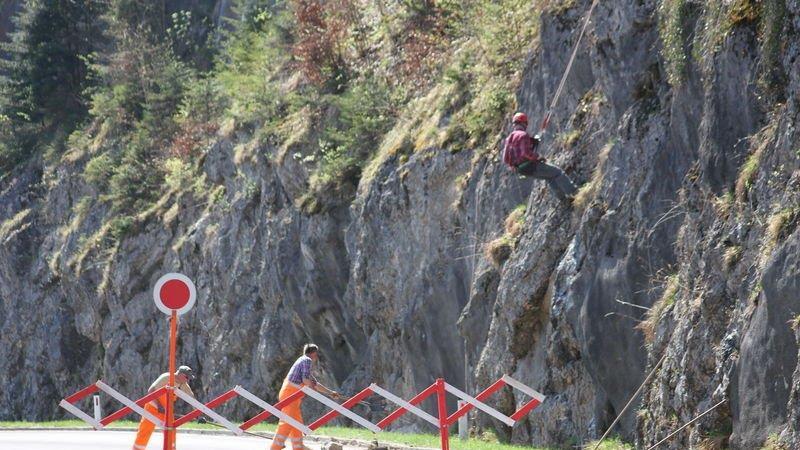 Bergputzer im Einsatz