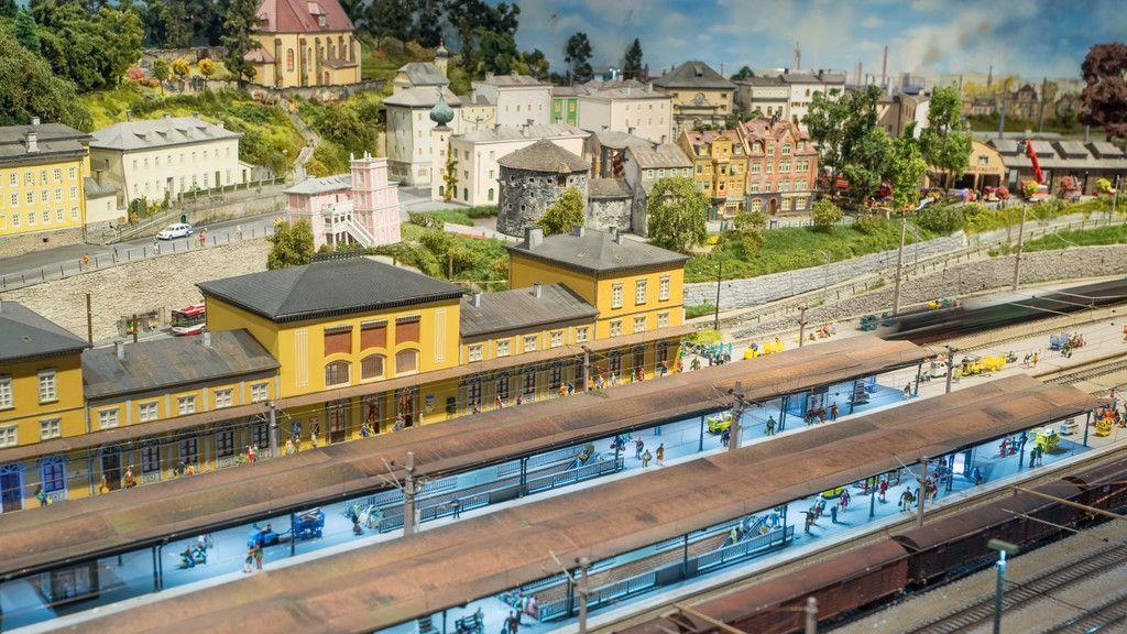 Traditionelle Modelleisenbahnausstellung in Salzburg-Parsch
