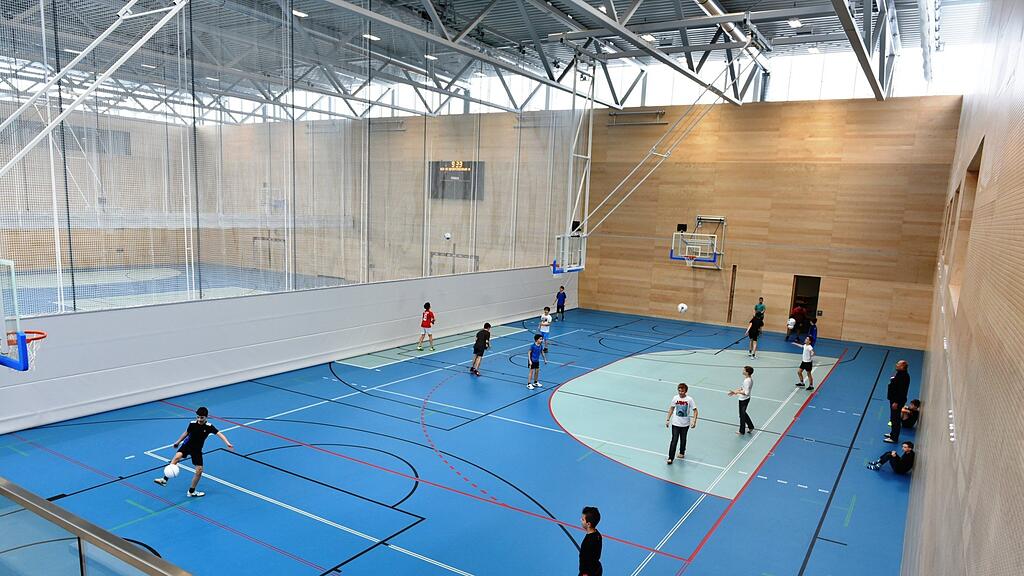 Das neue Sportzentrum Nord bietet Platz für Breiten- und Leistungssport.