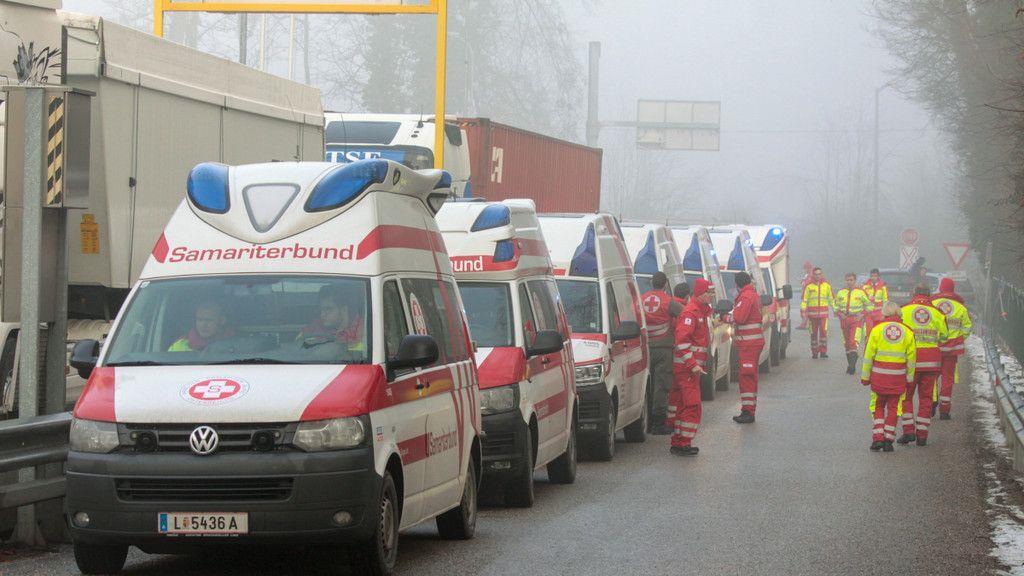 Großeinsatz bei Agrana