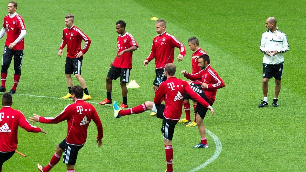 1. Training unter Guardiola